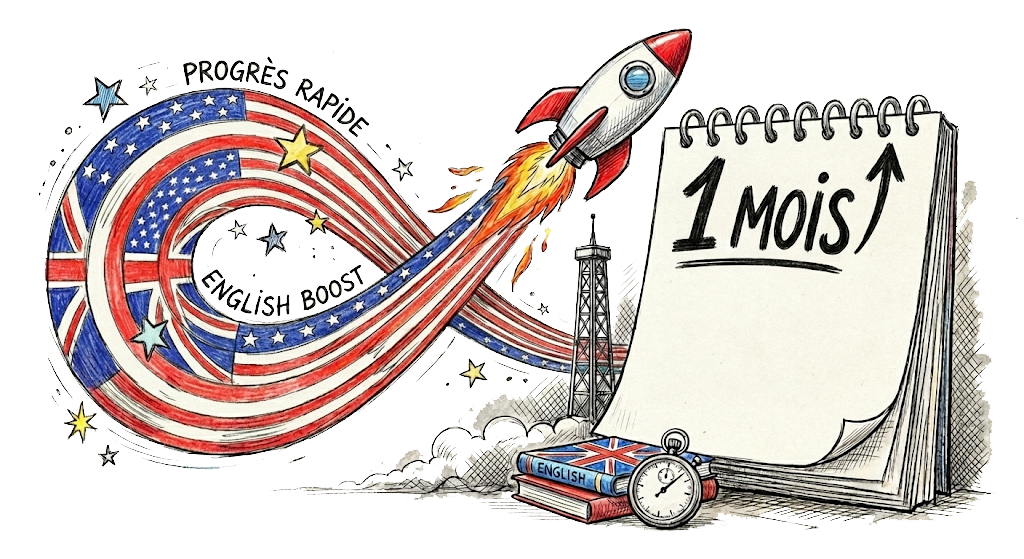 Cours anglais intensif 1 mois