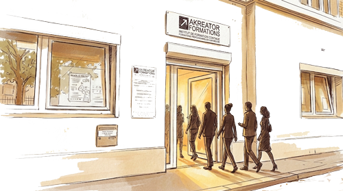 entree Organisme de formation Paris 16